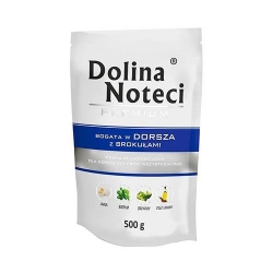 DOLINA NOTECI PREMIUM saszetka DORSZ Z BROKUŁAMI 500g